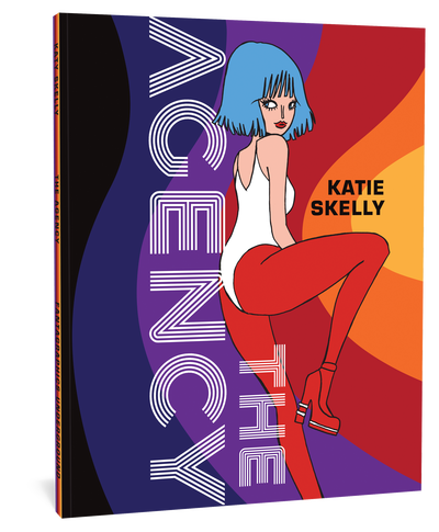 Cover art for Katie Skelly's graphic novel The Agency