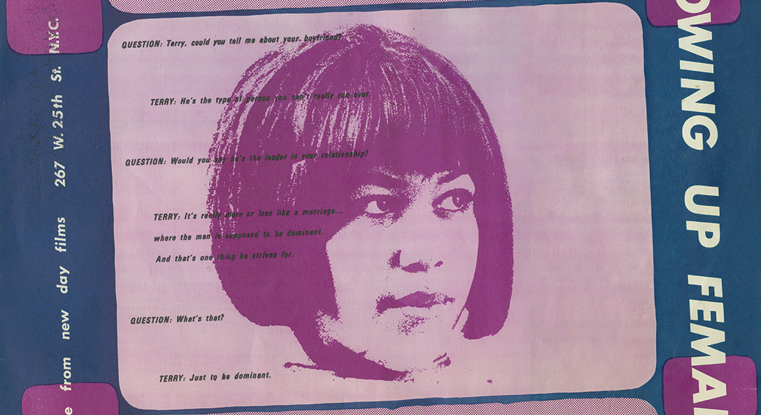 poster image for the 1970 documentary Growing Up Female by Julia Reichert and Jim Klein